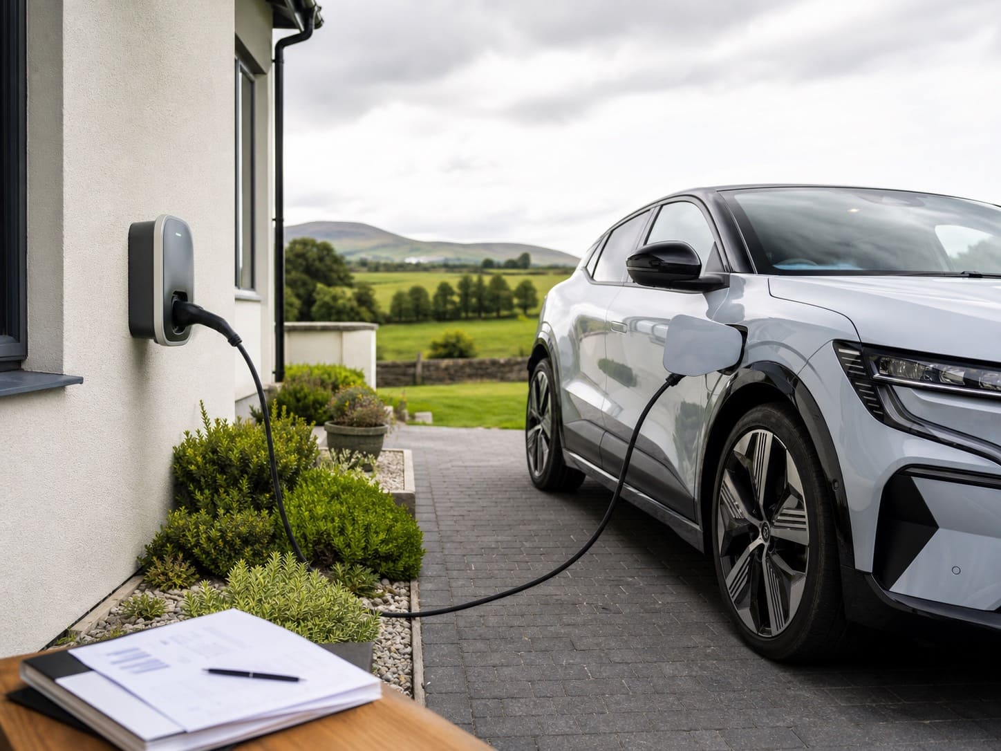 Illustration of electric car grants and buying incentives in Ireland